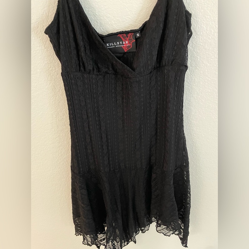 Killstar Black Lace Mini Dress